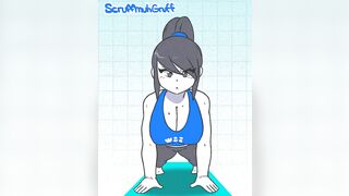 Wii Fit Trainer pushups