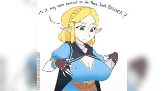Large Hentai Tiddies: Zelda - Do you like 'em?