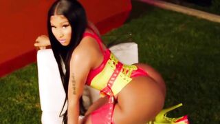 Large Dark Butt: Nicki Minaj