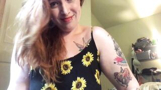 Check out my flowers ?? - Big Boobs Gone Wild