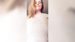 Large Boobs Gone Wild: daybed head& morning titty drop ??