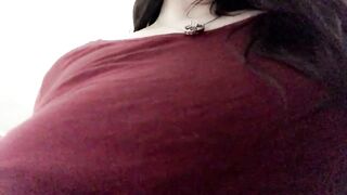 I was being sneaky earlier, took this at my friend's house. ???? - Big Boobs Gone Wild