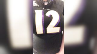 Large Boobs Gone Wild: It's solely weird if it doesn't work, right? Let's go, Ravens!