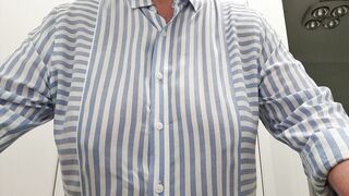 Not only a business shirt comfortable to wear, they also hide my Boobies a bit better ?? xx 54yo  ???? - Bigger Than You Thought