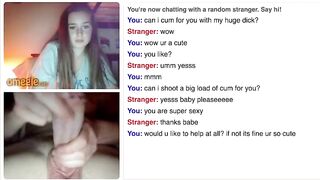 Best Omegle reveal - Bigger Than You Thought