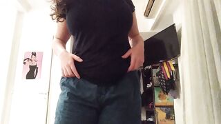 thought you'd enjoy seeing me undress :) filmed this back in august but ended up never posting it - Bigger Than You Thought