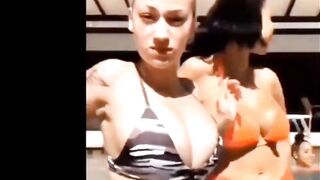 Danielle Bregoli shaking tits