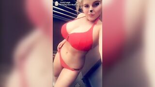 Blonde bombshell - Big Tits in Bikinis
