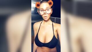 Large Breasts in Bikinis: Snapchat
