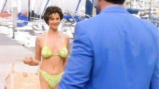 Bikinis: Catherine Bell in bikini on JAG TV show