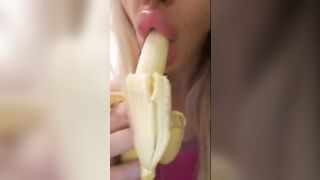 Banana - Bimbo Fetish