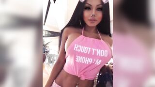 Silicone Asian in pink