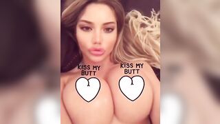 Bimbo Girl: Kiss my Ass