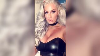 I'm in love with this trashy slut look from Laci Kay Somers - Bimbo