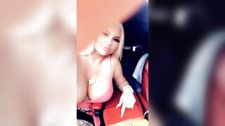 Tits falling out - Bimbo