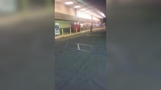 Butt: Katrina Jade - Concupiscent Flashing Ass in the Parking Lot of the Walmart