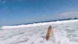 Butt in Strap: Alana Blanchard Pro Surfer