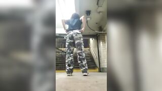 Butt Disclose: Subway Station