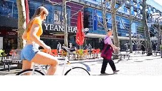 german trick cyclist, Viola Brand