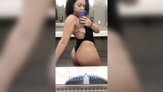 Jazzy putting in the work to become slim thick - Athletic Babes