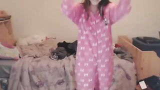 stripping out of a onesie