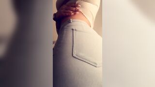 overweight butt in jeans
