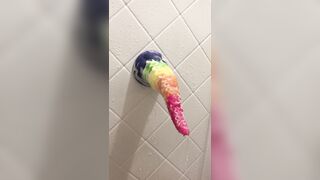 Bad Dragon: PSA don't leave in showers ??