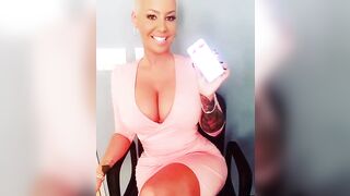 Amber Rose - Barely Contained Tits