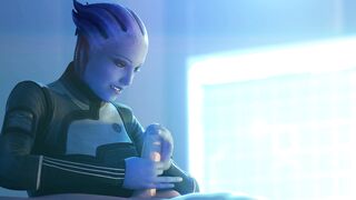 Liara blowjob, - Mass Effect