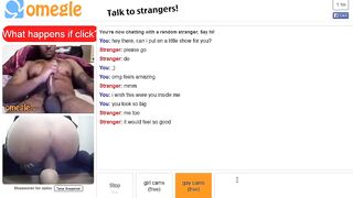 being a slut for BBC on Omegle ;)