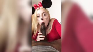 BBC Strumpets: Minnie working a bbc !