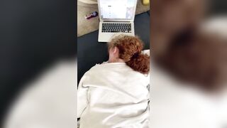 White girl keeps her Grades up while making BBC boyfriend happy during lockdown - BBC Sluts