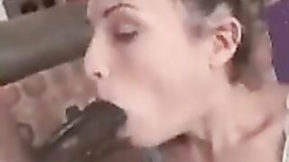 BBC Strumpets: Parking a BBC in her mouth