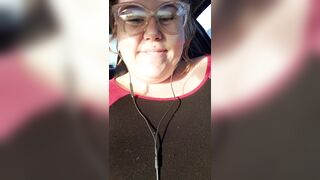 Just a little driving flash this morning ?????? PMs always open! - Big Beautiful Women