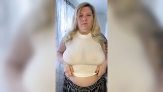 BBW Gone Wild: Somebody asked what was beneath my top...