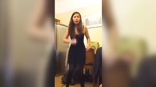 sexy Singing Sweetie Dances Her Way Into Your Lap