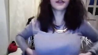 Cute Young Gal Over Cam Chat