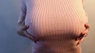 My thin pink sweater - OC drop