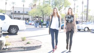 Twins Caught Showing Their Assets At Car Show - Best Porn