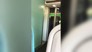 Fantastic Tits Out On The Train - Best Porn