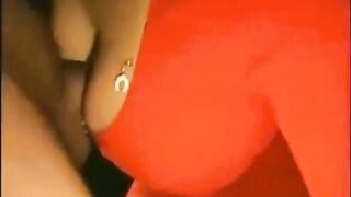 Fucking Her Busty Cleavage In A Red Dress - Best Porn