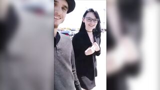 Quick Flash In The Mall Parking Lot! - Best Porn