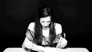 hysterical Literature - Stoya Cumming During the time that Reading
