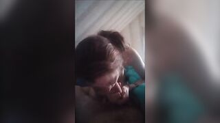 More good Blowjobs: You can tell that she can't live without engulfing cock