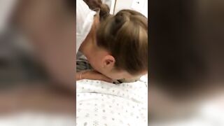 HORNY Nurse Blowing her Patient - Better Blowjobs