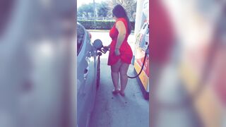 Pumping gas - Better Holdthemoan